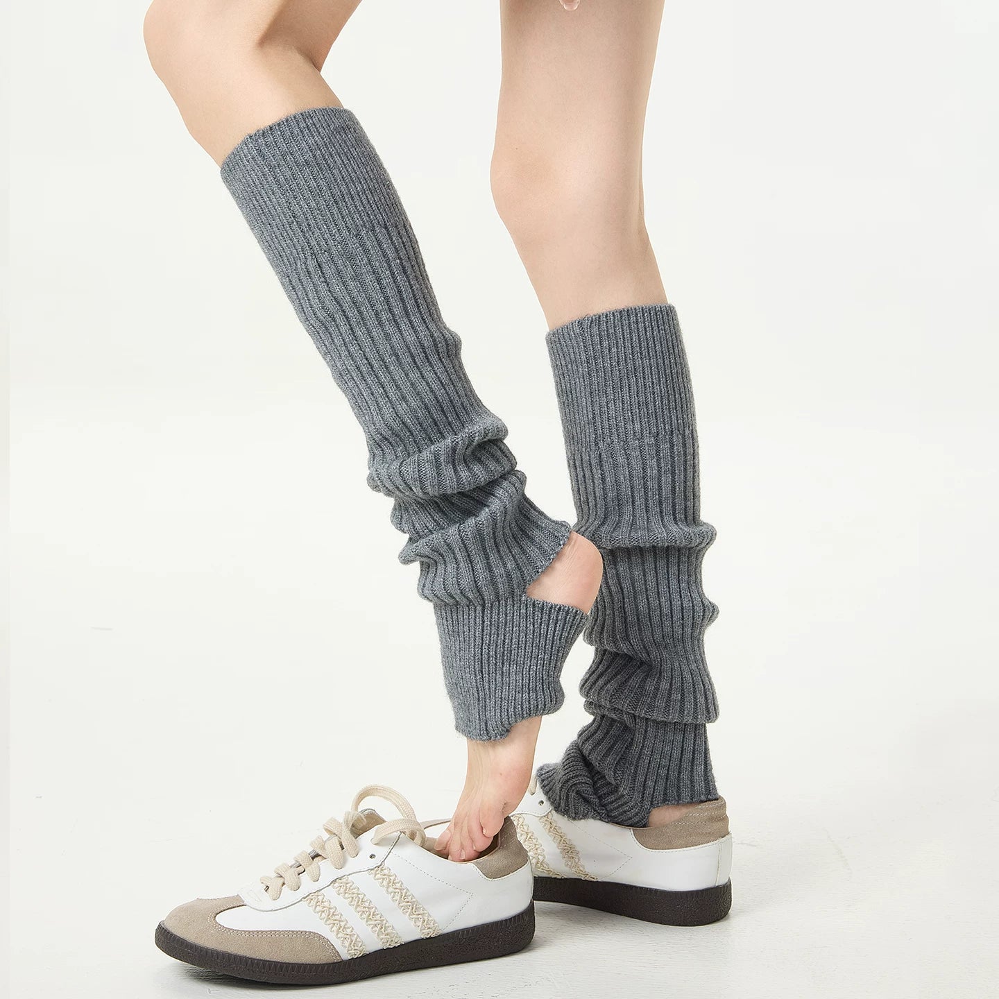 kooxss | Women’s Indoor Fitness Socks with Elastic Support