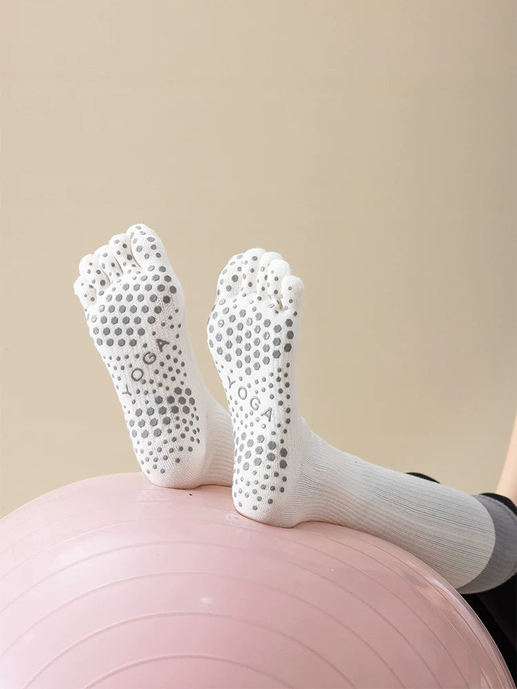 kooxss | Indoor Pilates and Yoga Compression Socks for Women