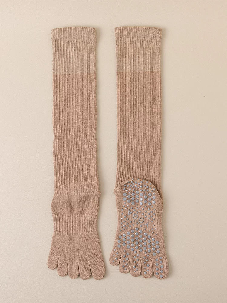 kooxss | Mid-Calf Non-Slip Socks for Active Indoor Training