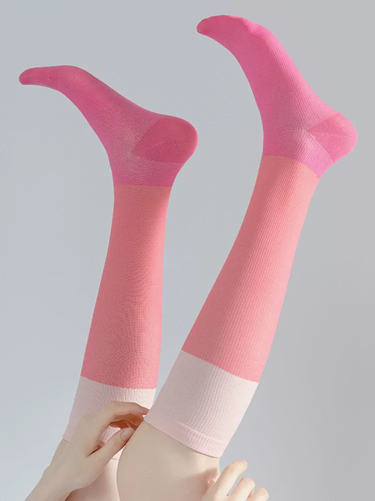 kooxss | Women’s Non-Slip Mid-Calf Socks for Pilates and Running