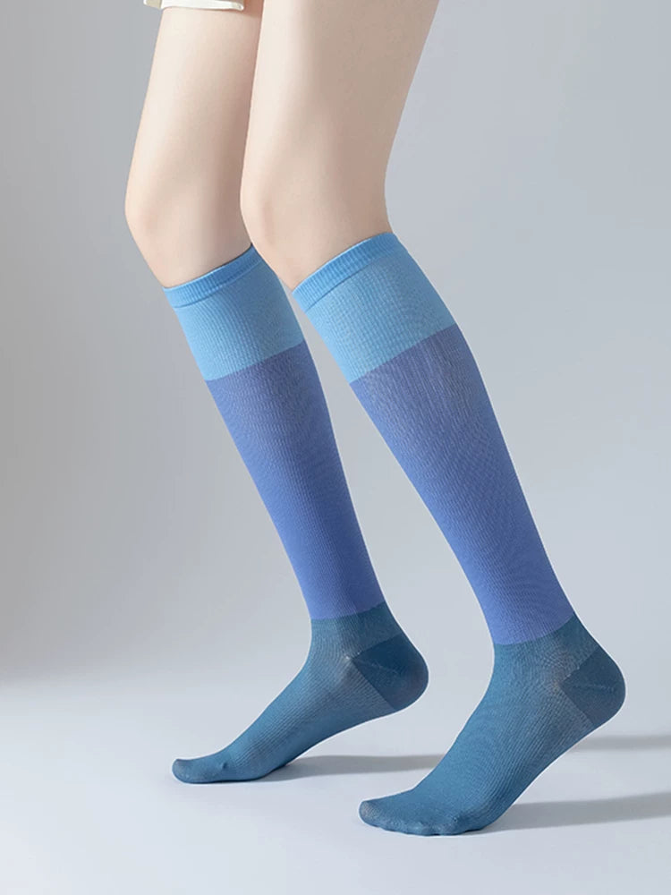 kooxss | Women’s Non-Slip Mid-Calf Socks for Pilates and Running