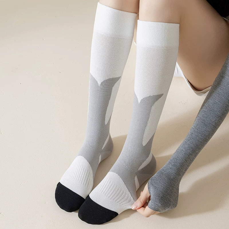 kooxss | Women’s Athletic Compression Socks with Non-Slip Soles