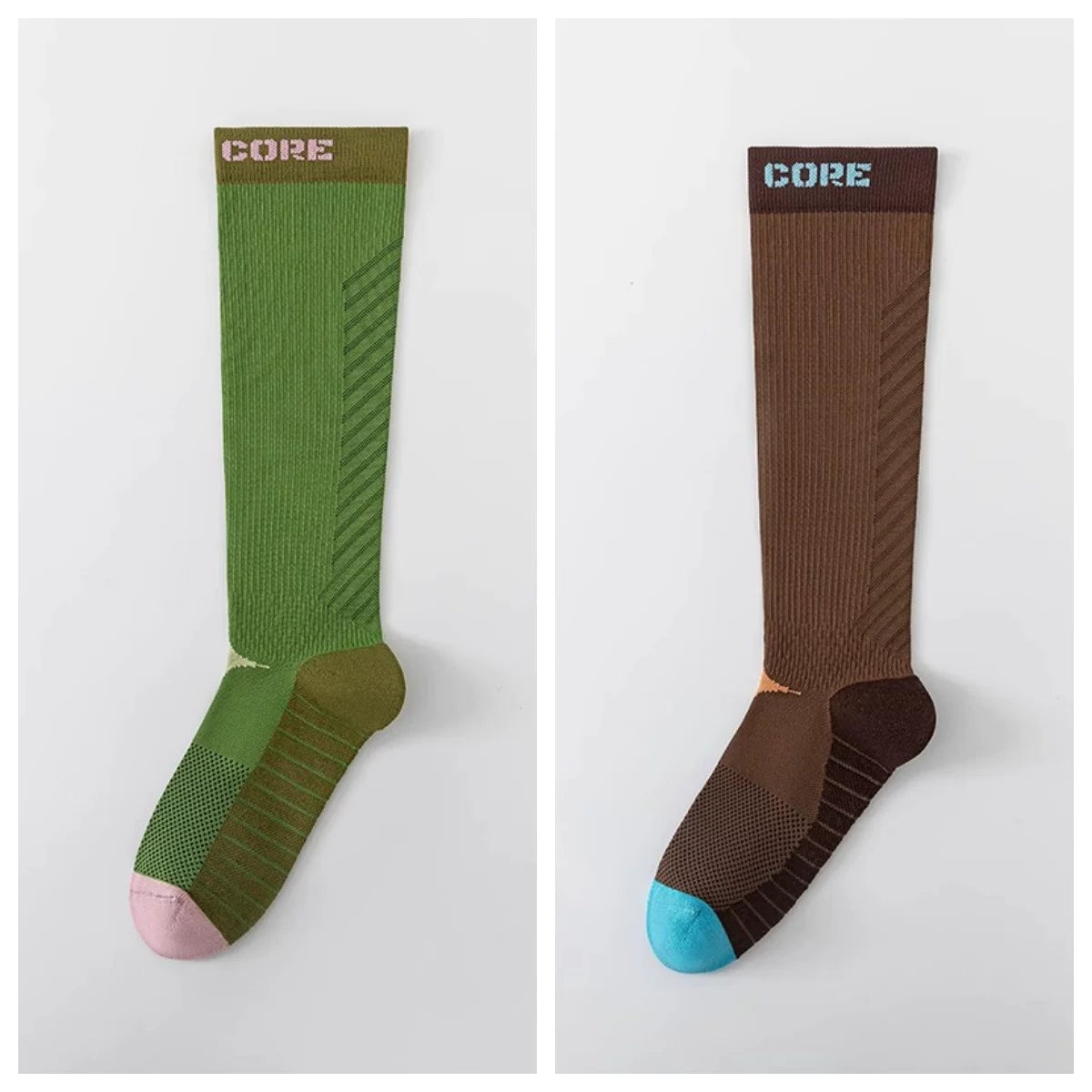 kooxss | Elastic Support Socks for Running, Yoga, and Workouts
