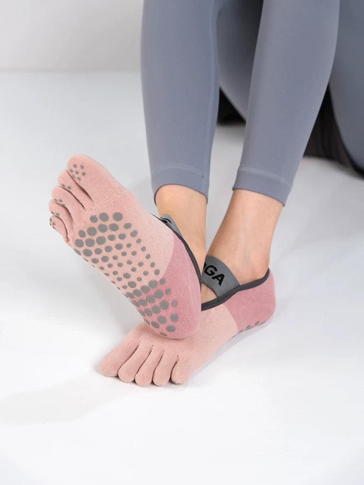 kooxss | Women’s Non-Slip Socks for Yoga, Running, and Pilates