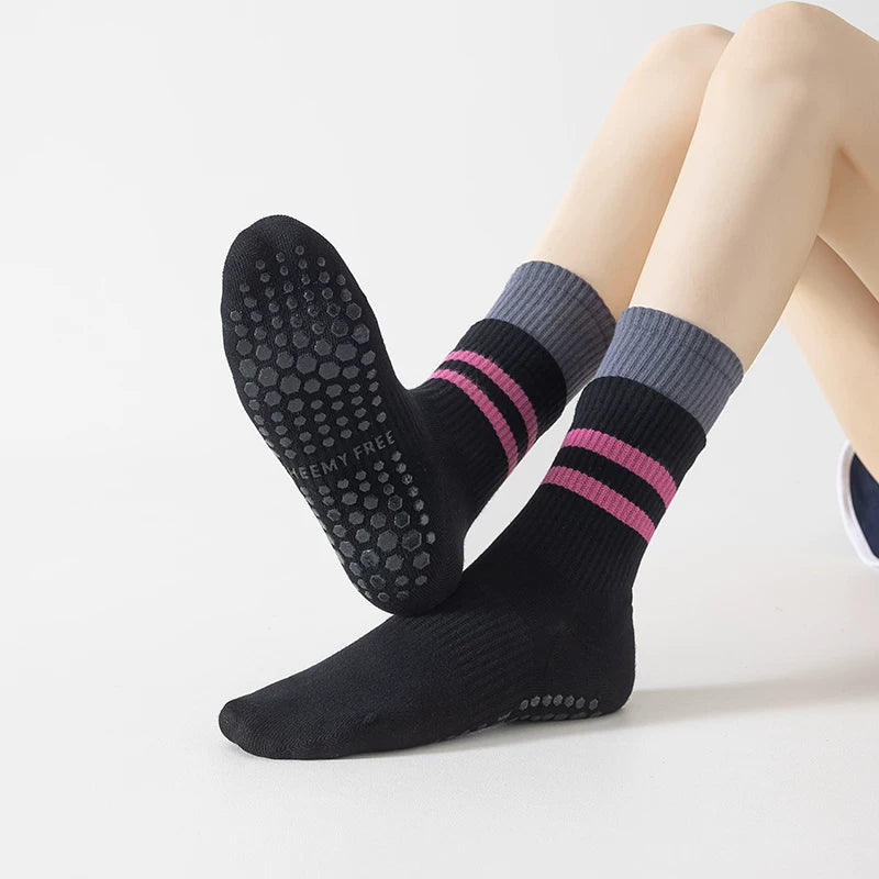 kooxss | Mid-Calf Compression Socks for Women’s Fitness and Yoga