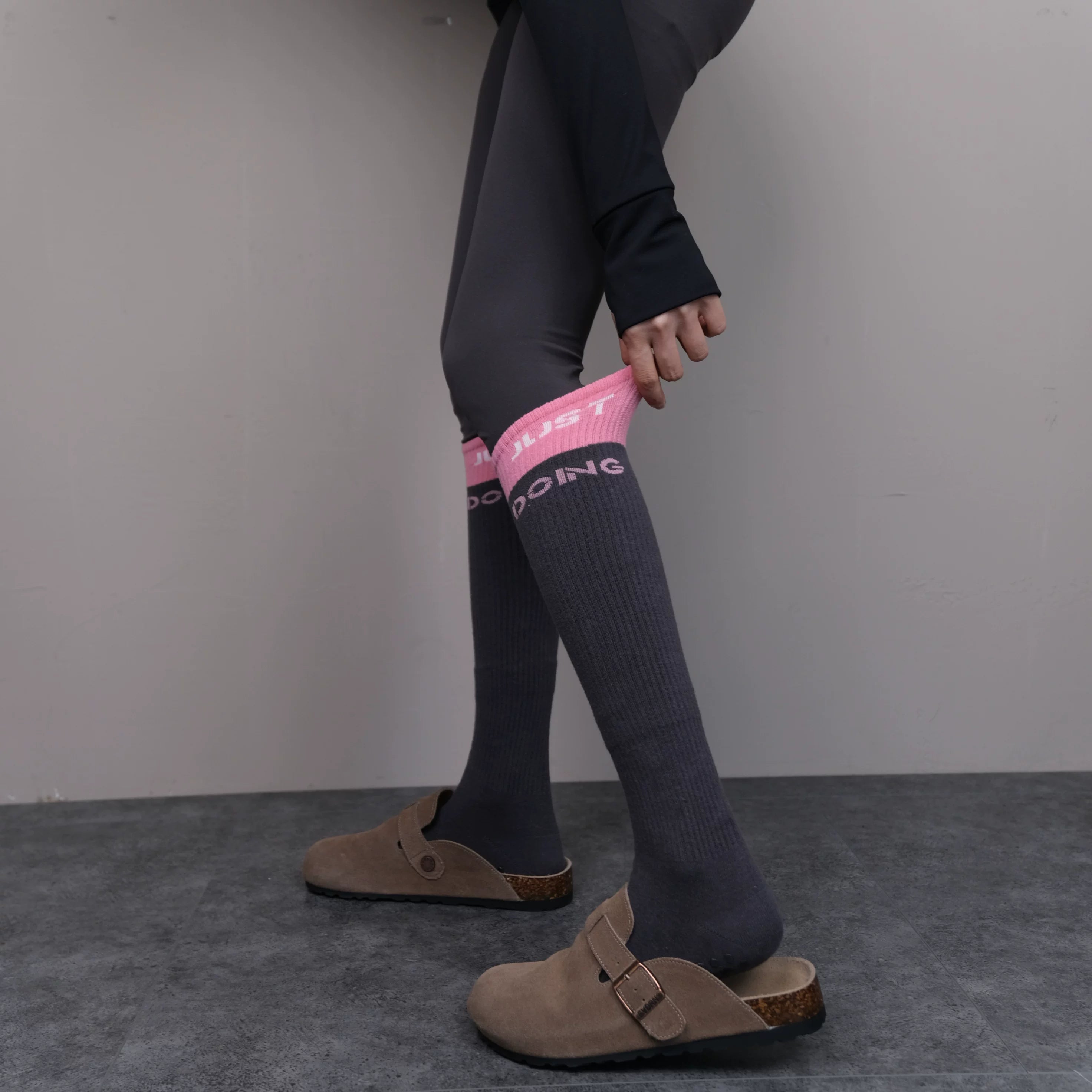 kooxss | Women’s Indoor Training Socks with Elastic Support