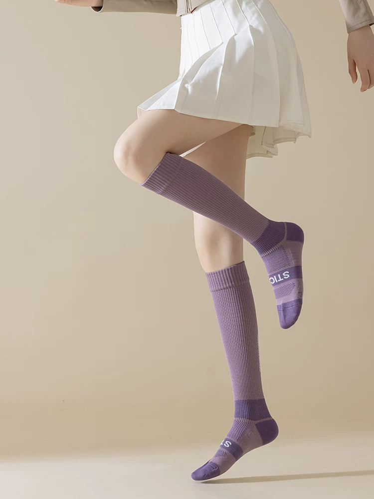 kooxss | Indoor Mid-Calf Socks for Pilates, Yoga, and Running