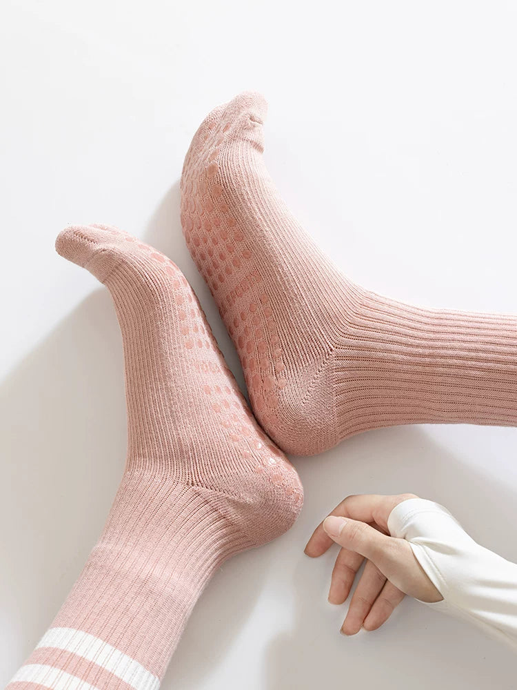 kooxss | Mid-Calf Split-Toe Socks for Active Women