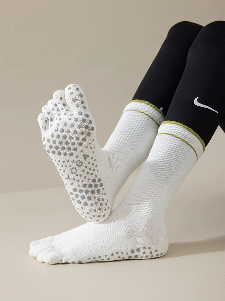 kooxss | Women’s Elastic Fitness Socks with Non-Slip Grip