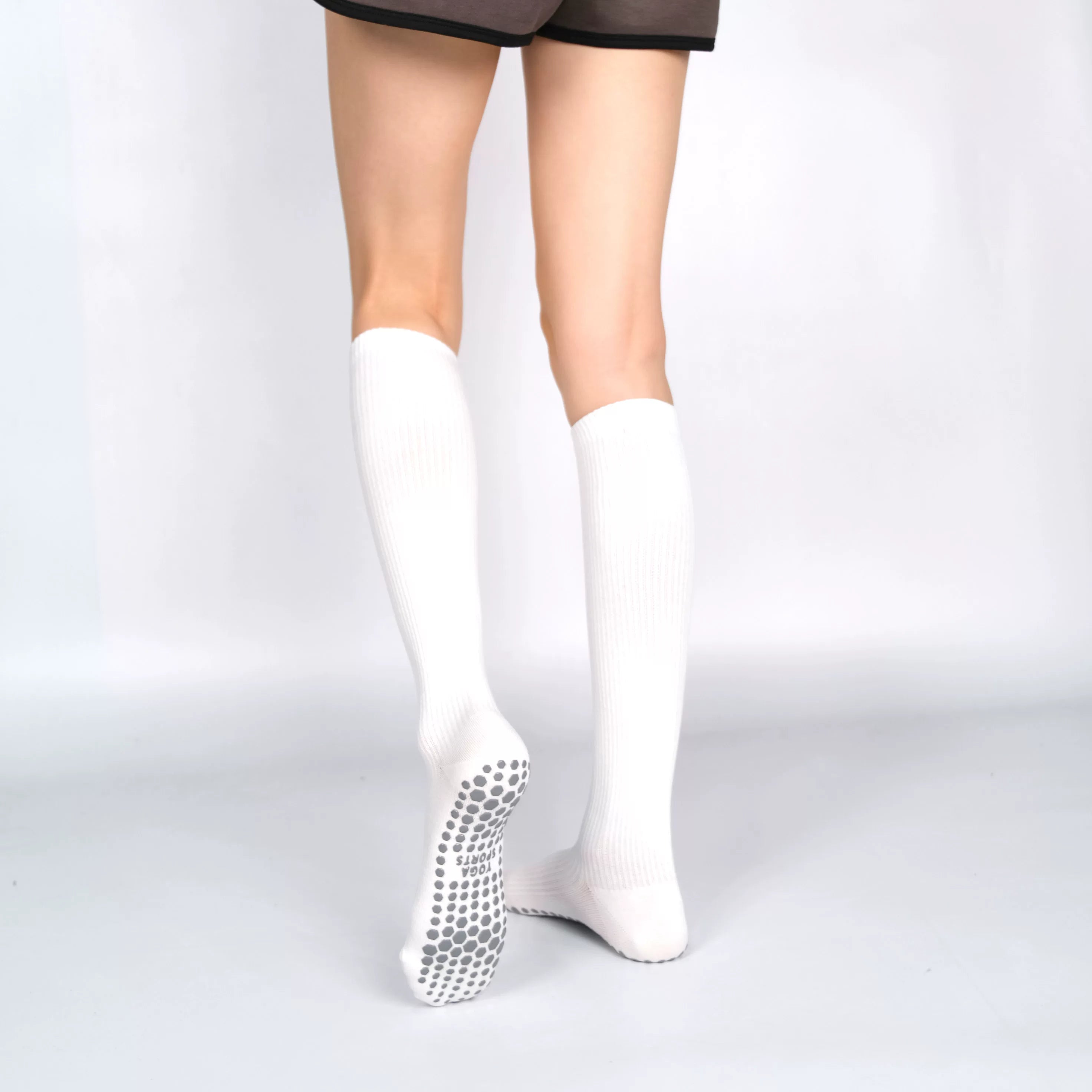 kooxss | Mid-Calf Non-Slip Socks for Active Women