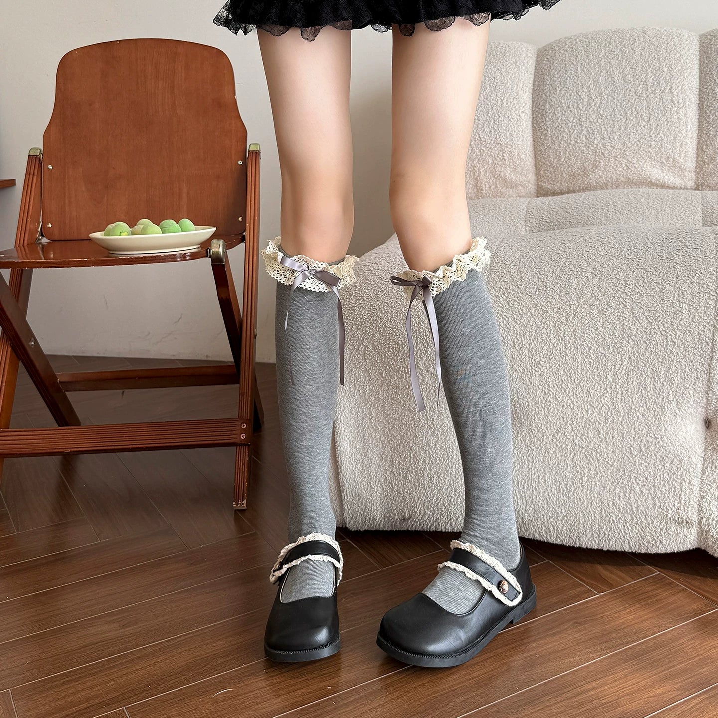 kooxss | Indoor Fitness Socks with Mid-Calf Support