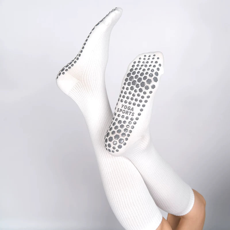 kooxss | Mid-Calf Non-Slip Socks for Active Women