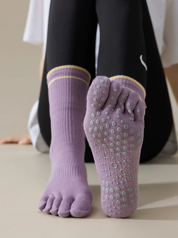 kooxss | Women’s Elastic Fitness Socks with Non-Slip Grip
