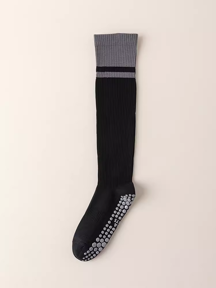 kooxss | Mid-Calf Non-Slip Socks for Running and Yoga