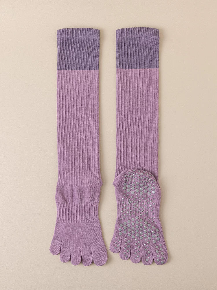 kooxss | Mid-Calf Non-Slip Socks for Active Indoor Training