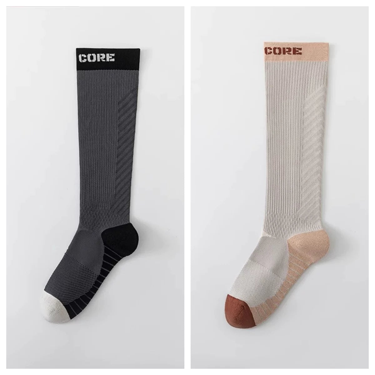 kooxss | Elastic Support Socks for Running, Yoga, and Workouts