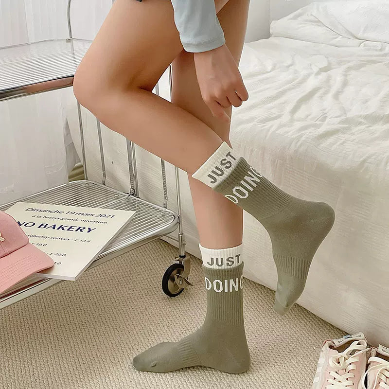 kooxss | Mid-Calf Compression Socks for Women’s Fitness