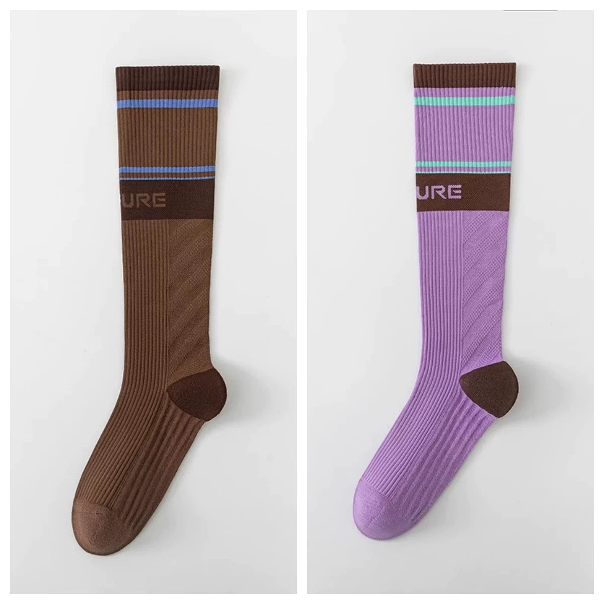 kooxss | Women’s Fitness Compression Socks with Non-Slip Design