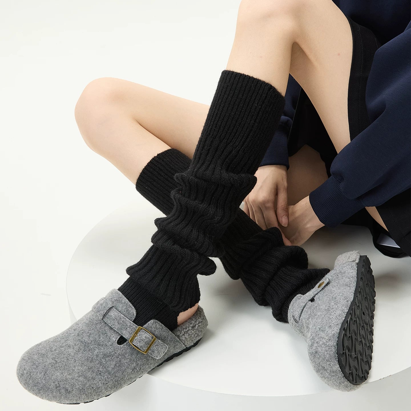 kooxss | Women’s Indoor Fitness Socks with Elastic Support