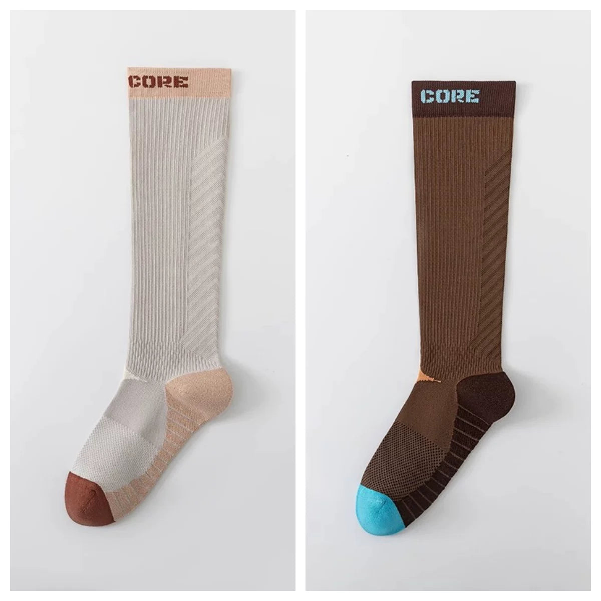 kooxss | Elastic Support Socks for Running, Yoga, and Workouts