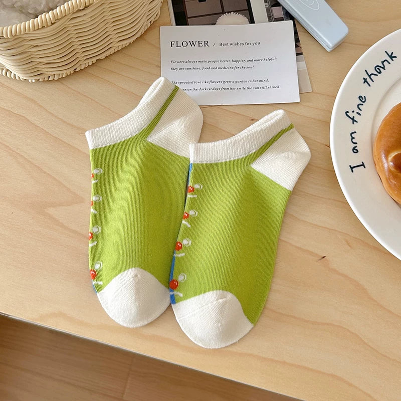 kooxss | Elastic Mid-Calf Socks for Yoga, Pilates, and Fitness