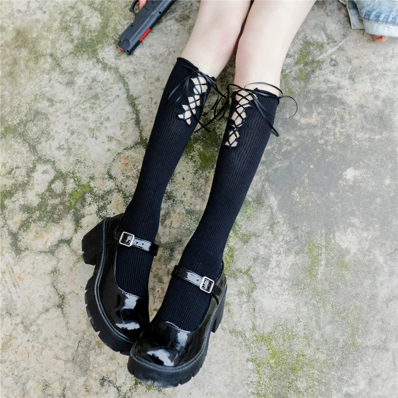 kooxss | Non-Slip Mid-Calf Socks for Active Women