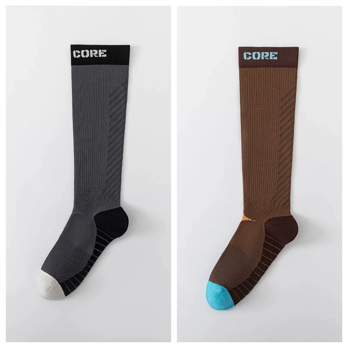 kooxss | Elastic Support Socks for Running, Yoga, and Workouts