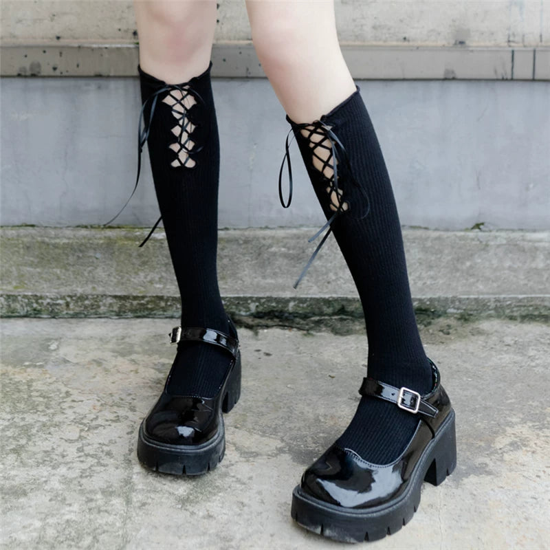 kooxss | Non-Slip Mid-Calf Socks for Active Women