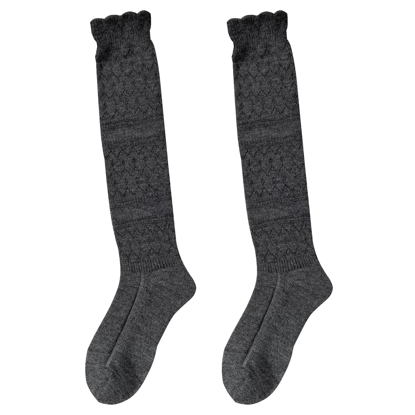 kooxss | Mid-Calf Non-Slip Socks for Home and Studio Workouts