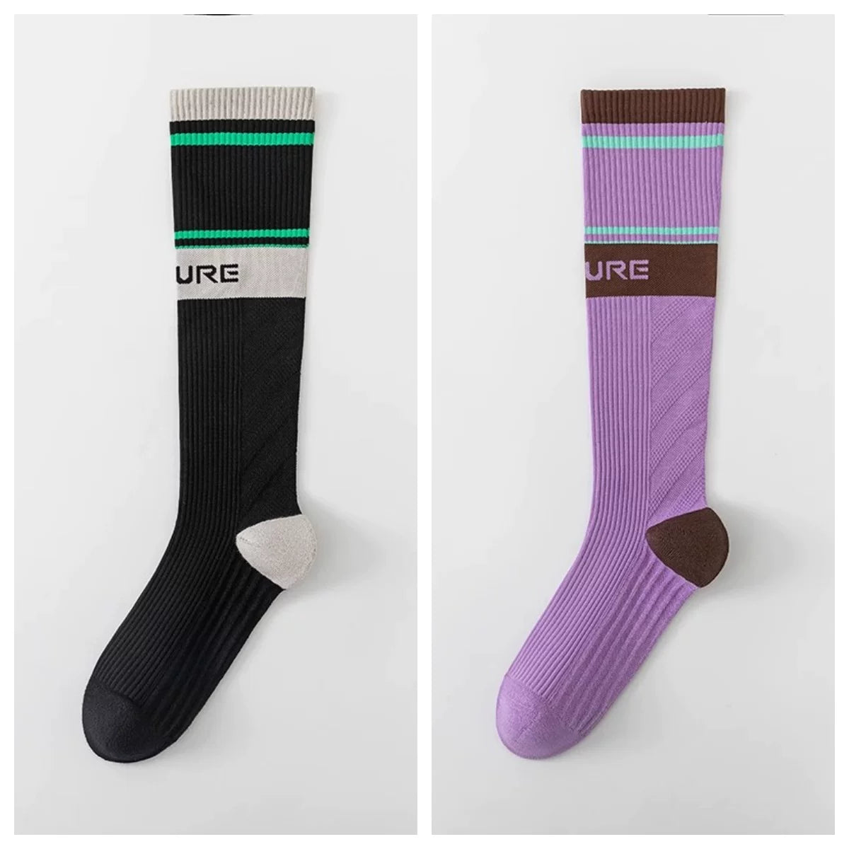 kooxss | Women’s Fitness Compression Socks with Non-Slip Design