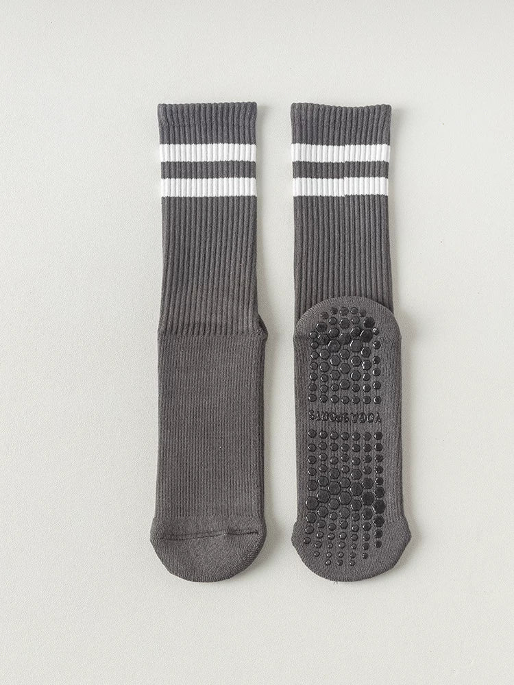 kooxss | Mid-Calf Split-Toe Socks for Active Women