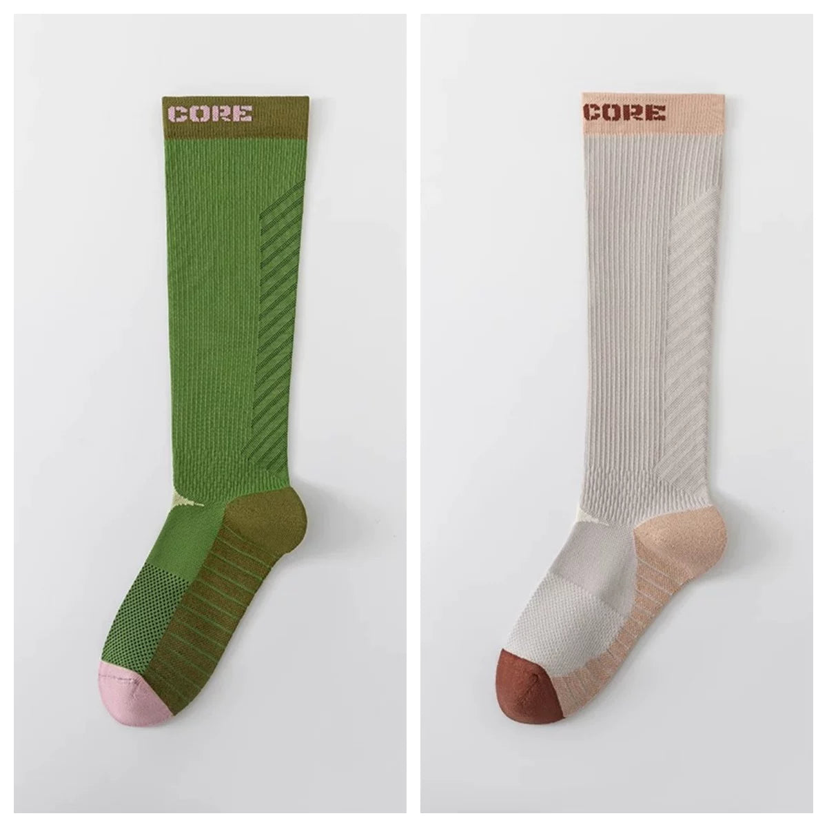 kooxss | Elastic Support Socks for Running, Yoga, and Workouts