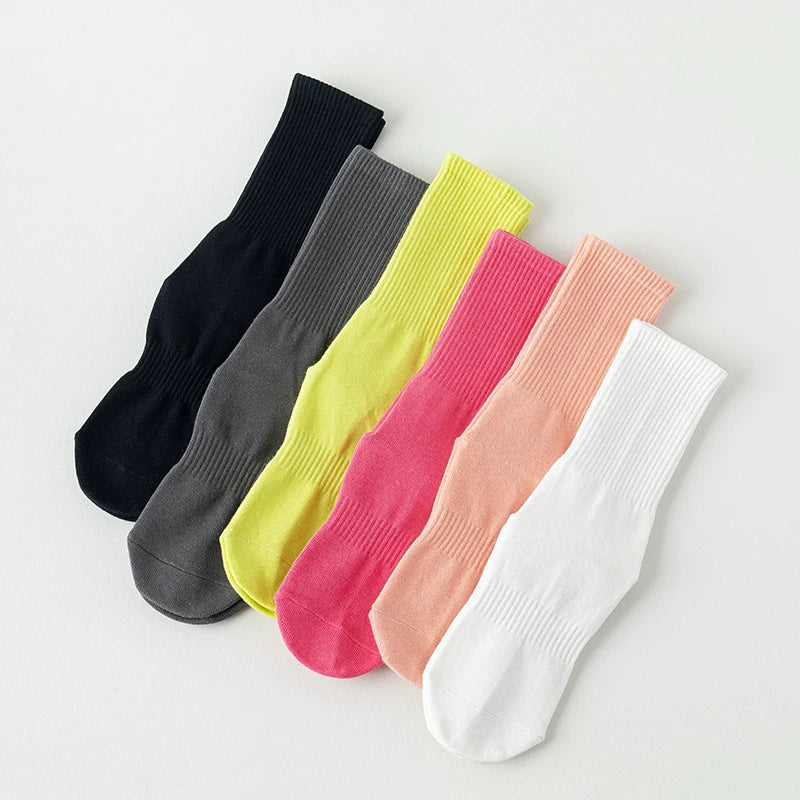 kooxss | Mid-Calf Non-Slip Socks for Yoga, Pilates, and Fitness