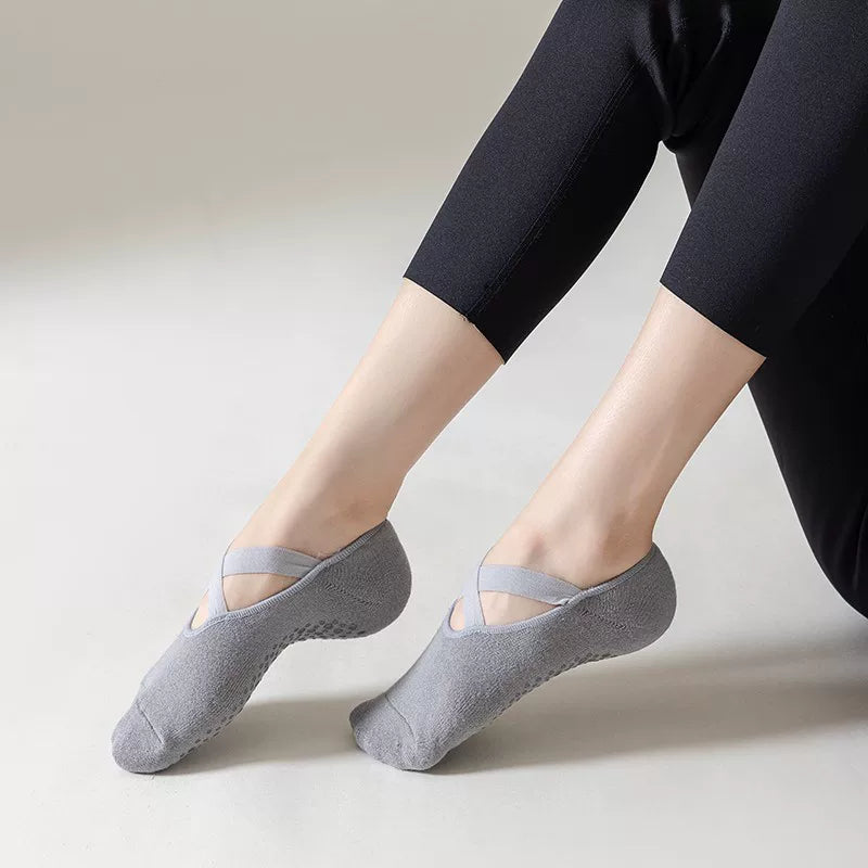 kooxss | Indoor Fitness Socks for Women with Elastic Fit