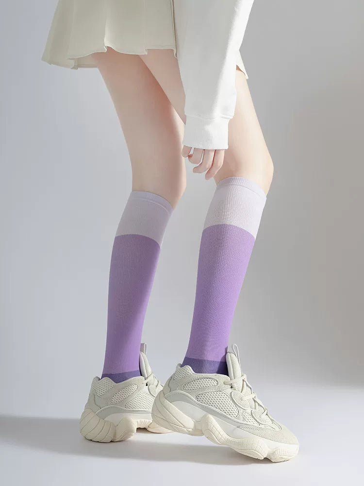 kooxss | Women’s Non-Slip Mid-Calf Socks for Pilates and Running