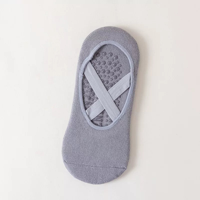 kooxss | Indoor Fitness Socks for Women with Elastic Fit