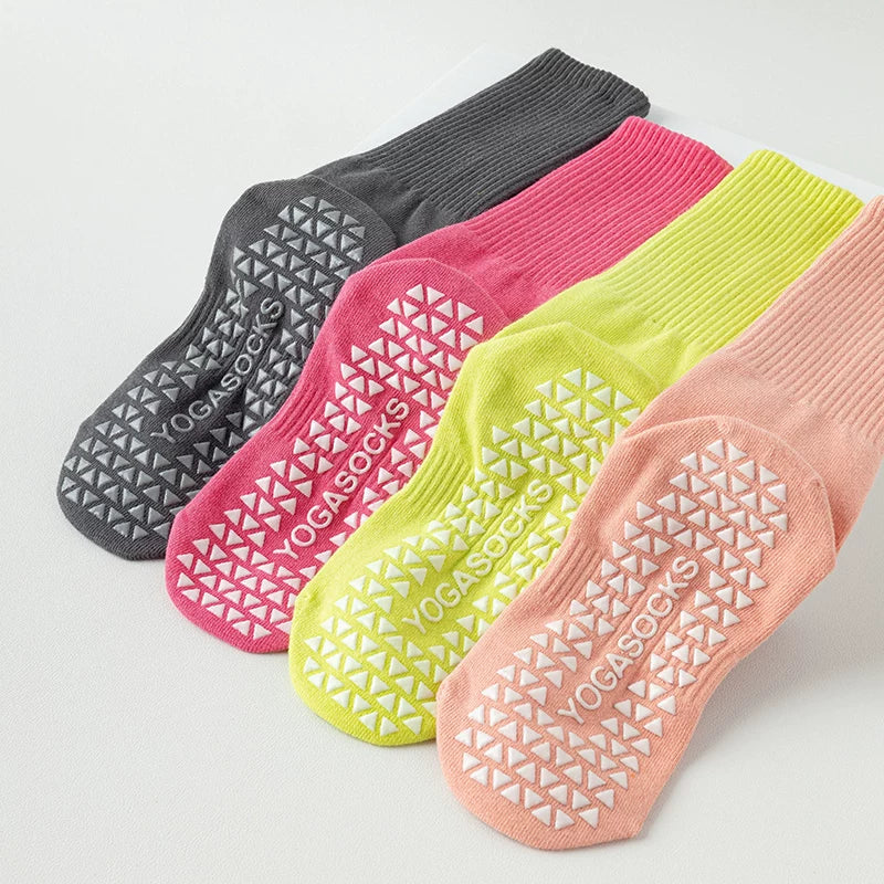 kooxss | Mid-Calf Non-Slip Socks for Yoga, Pilates, and Fitness