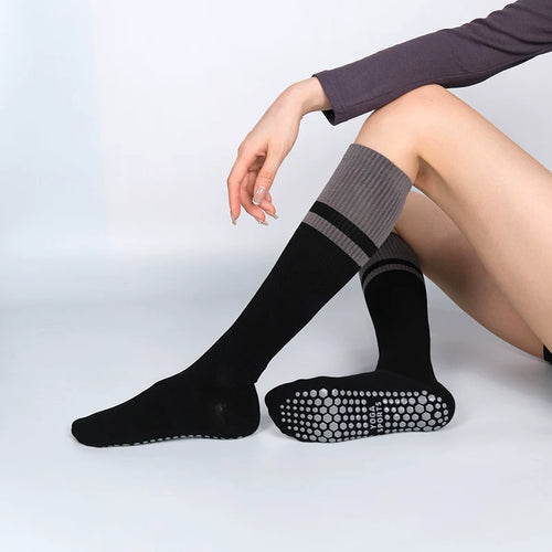 kooxss | Elastic Mid-Calf Socks for Active Women