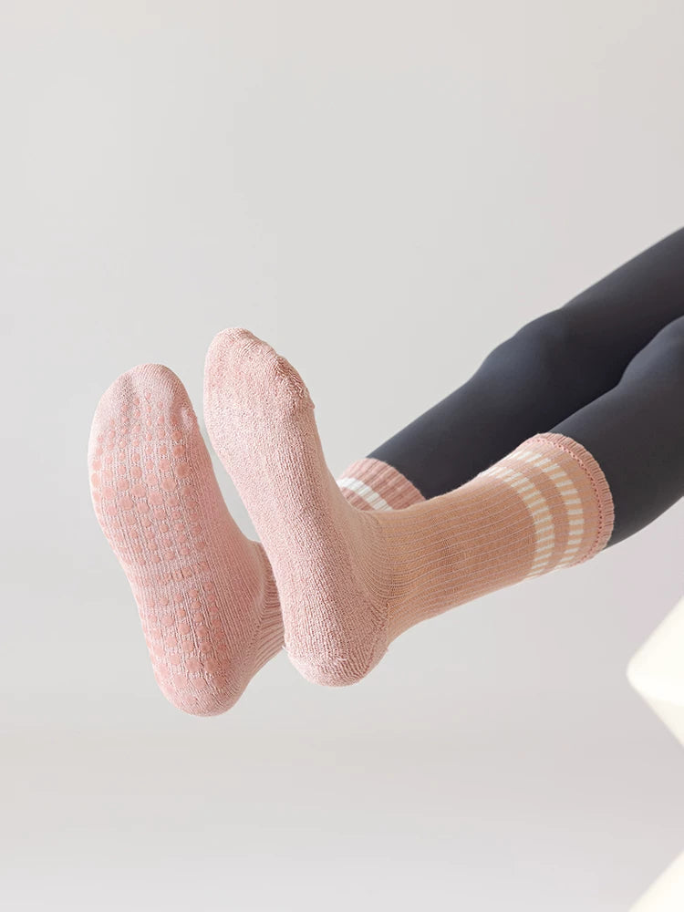 kooxss | Mid-Calf Split-Toe Socks for Active Women
