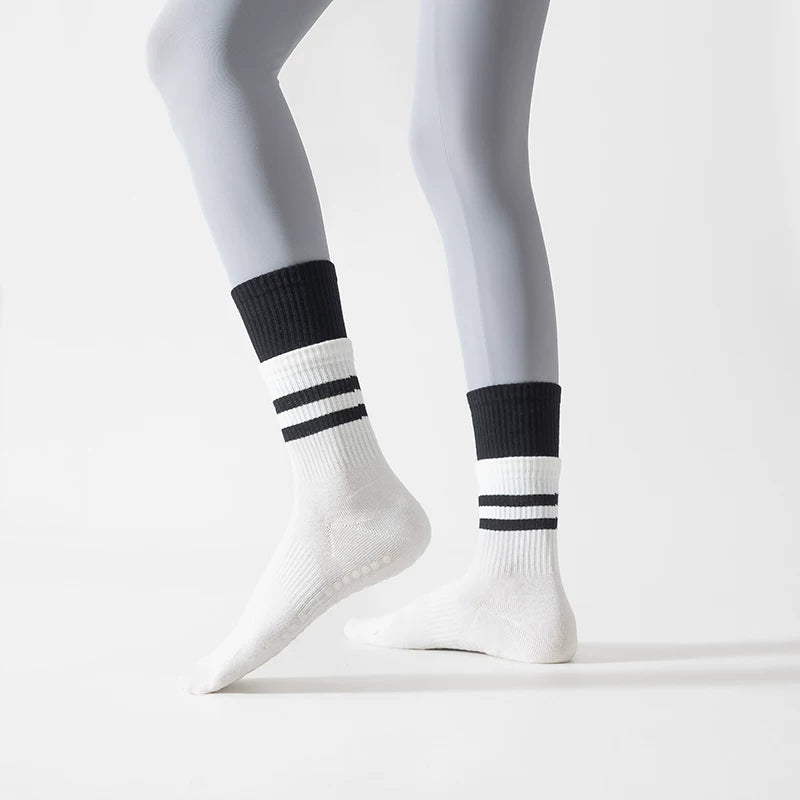 kooxss | Mid-Calf Compression Socks for Women’s Fitness and Yoga