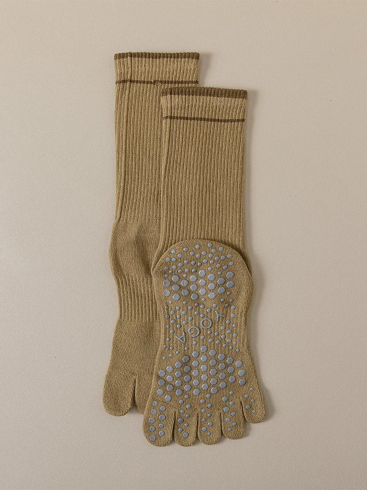 kooxss | Women’s Elastic Fitness Socks with Non-Slip Grip