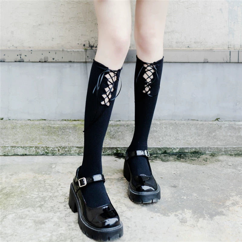 kooxss | Non-Slip Mid-Calf Socks for Active Women