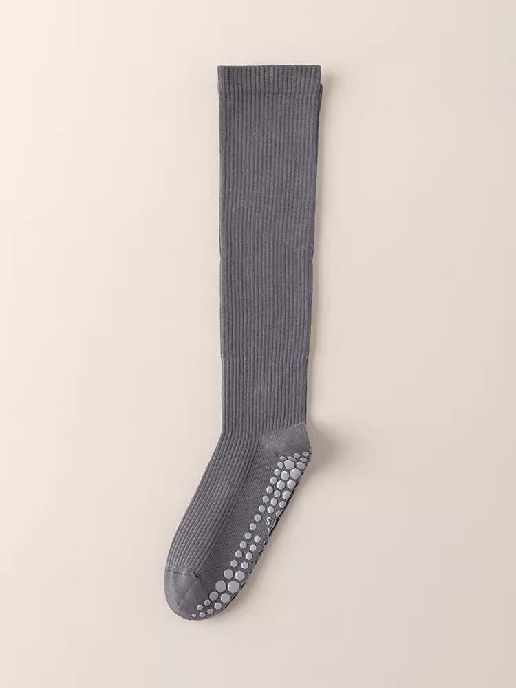kooxss | Mid-Calf Non-Slip Socks for Active Women