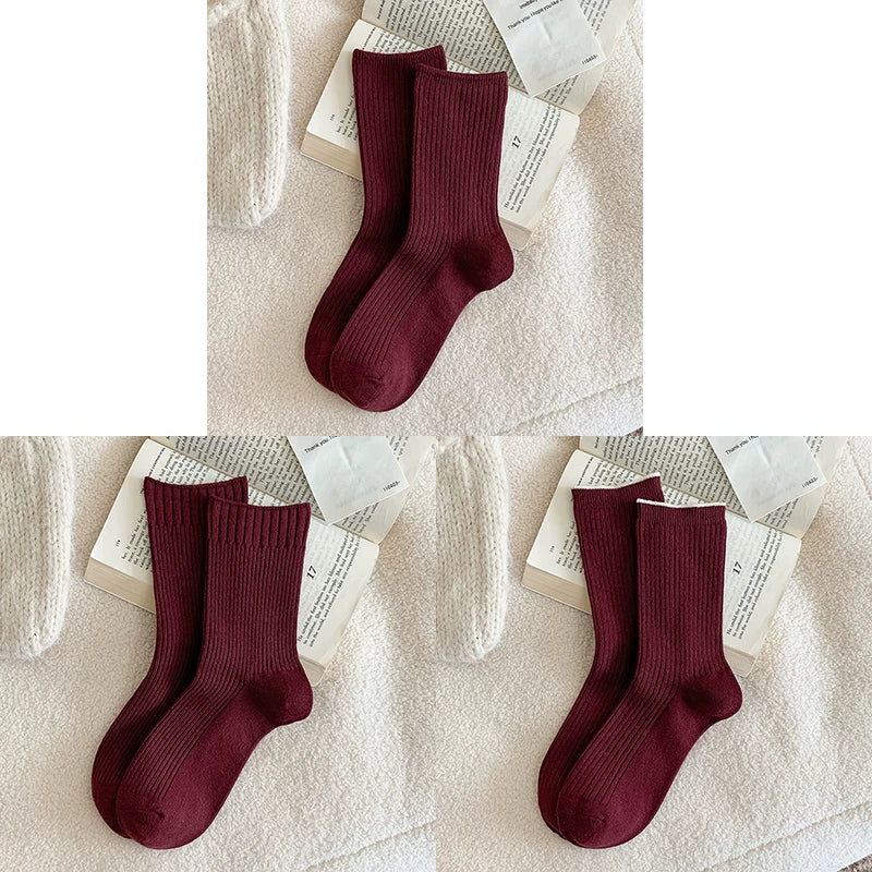 kooxss | Mid-Calf Elastic Socks for Women’s Indoor Sports