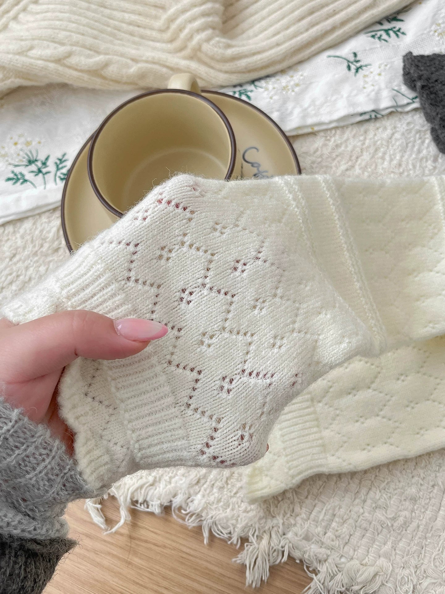 kooxss | Mid-Calf Non-Slip Socks for Pilates, Yoga, and Running