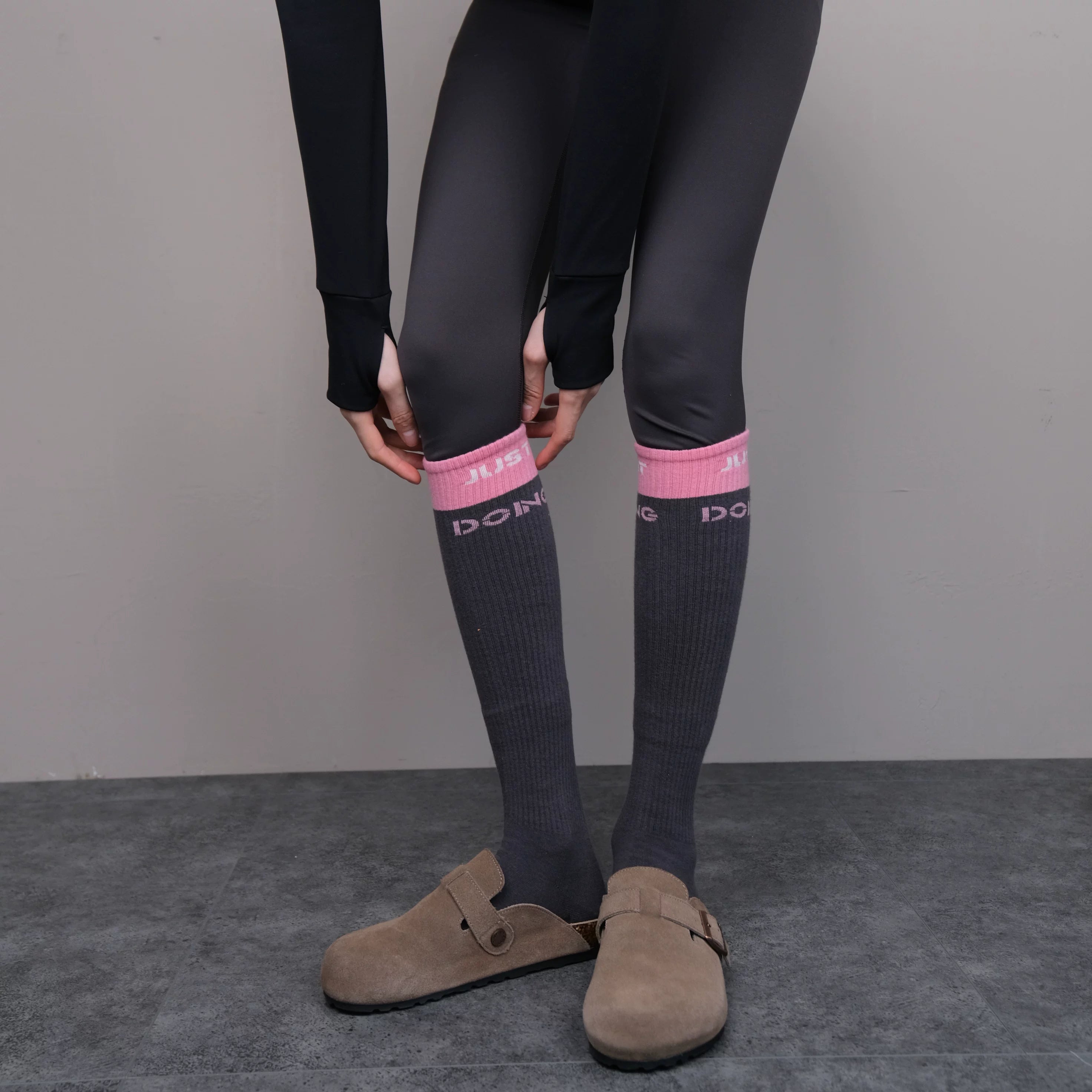 kooxss | Women’s Indoor Training Socks with Elastic Support