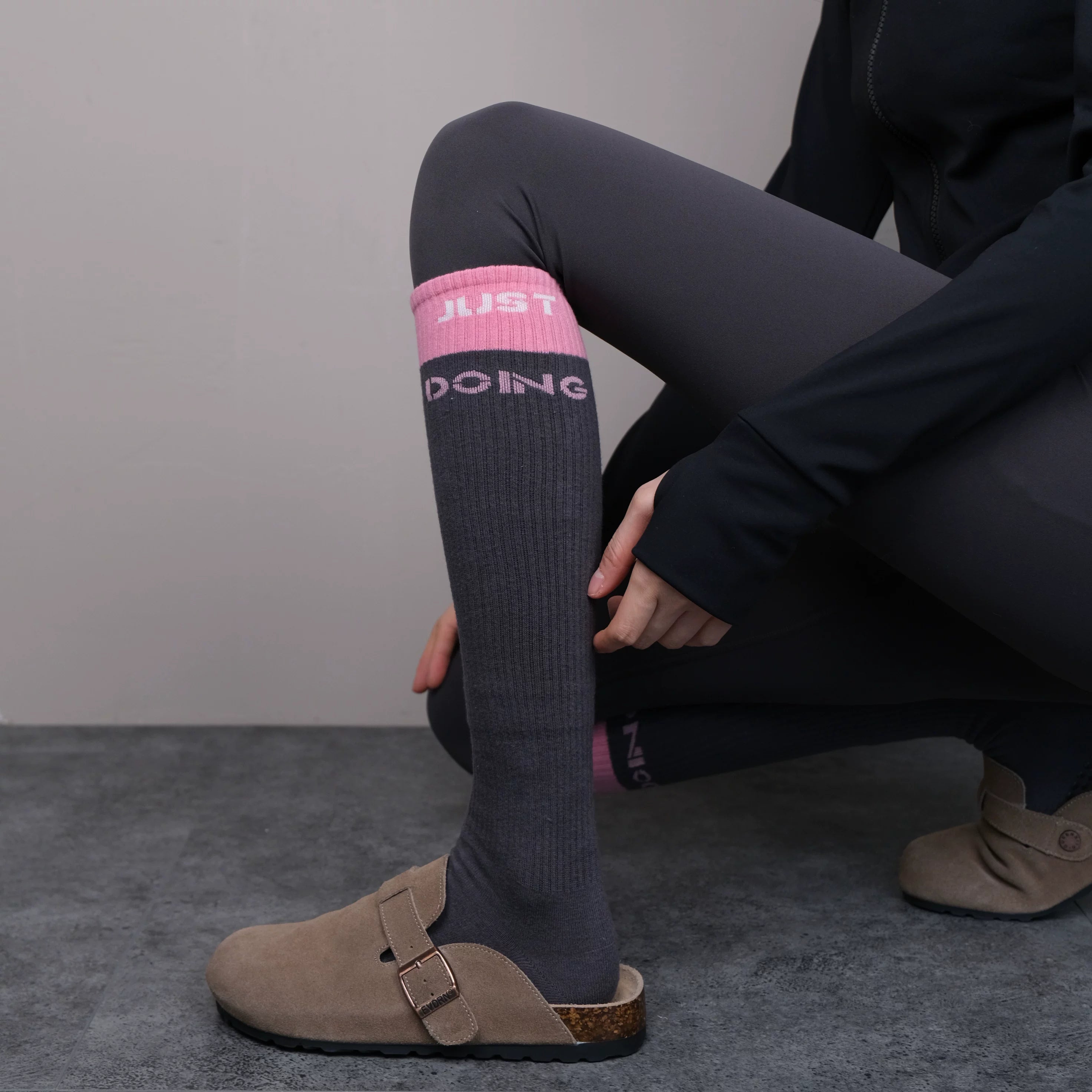 kooxss | Women’s Indoor Training Socks with Elastic Support