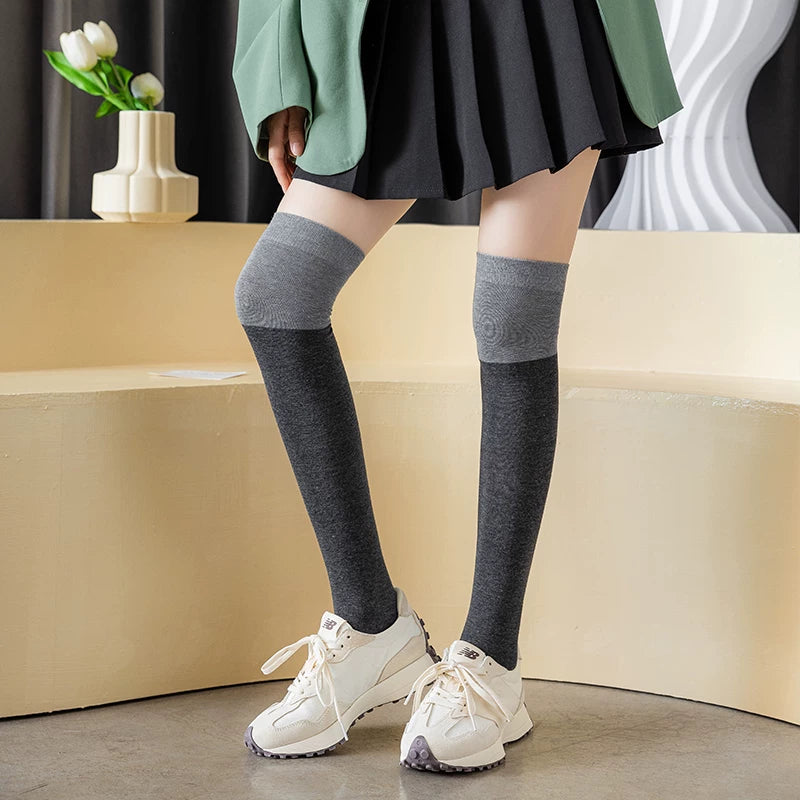 kooxss | Mid-Calf Non-Slip Socks for Home and Studio Workouts