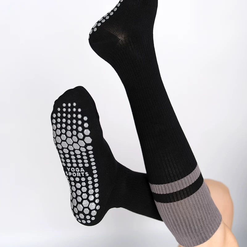 kooxss | Elastic Mid-Calf Socks for Active Women
