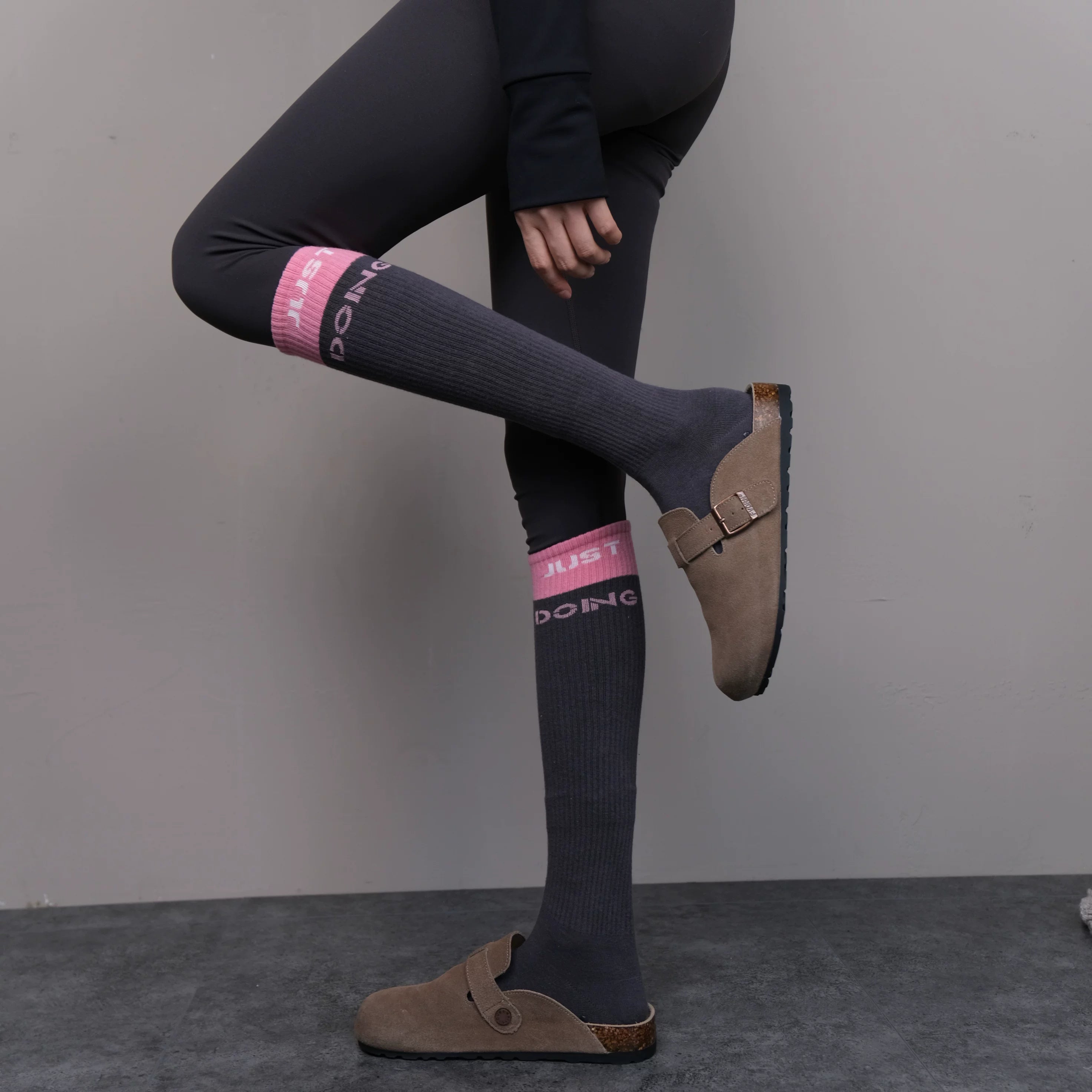 kooxss | Women’s Indoor Training Socks with Elastic Support